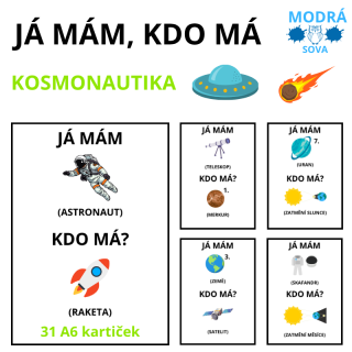 Já mám, kdo má KOSMONAUTIKA
